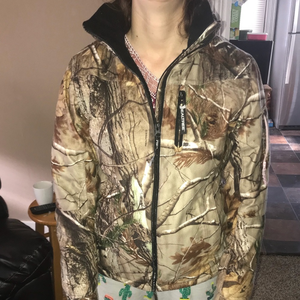 Real tree coat